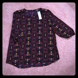 Barkly crew blouse